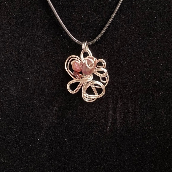 88 Pink tourmaline pendant - Picture 3 of 3